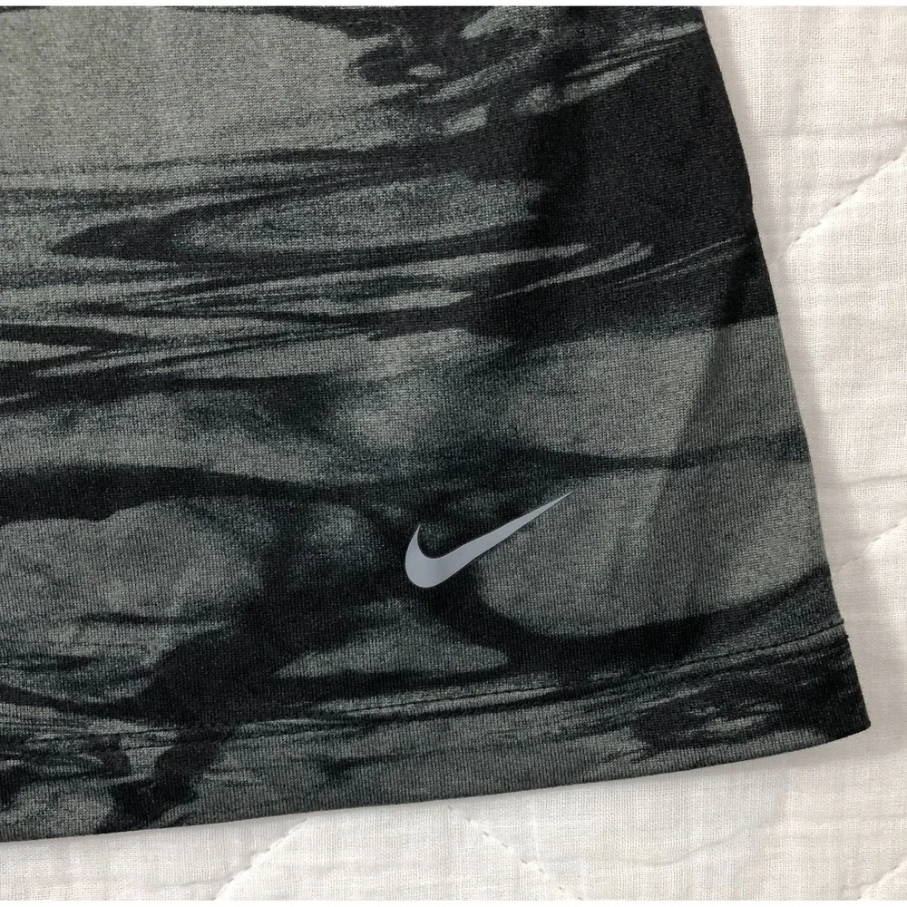 Nike Tank Top Women's Size Small Gray Black Dri Fit Regular Fit Athletic Workout - Picture 5 of 10